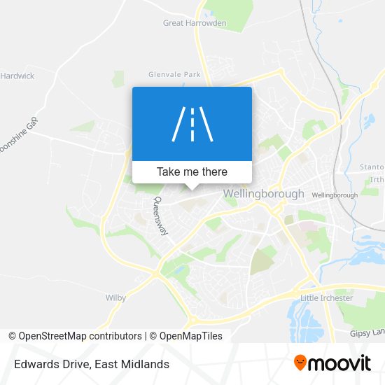 Edwards Drive map