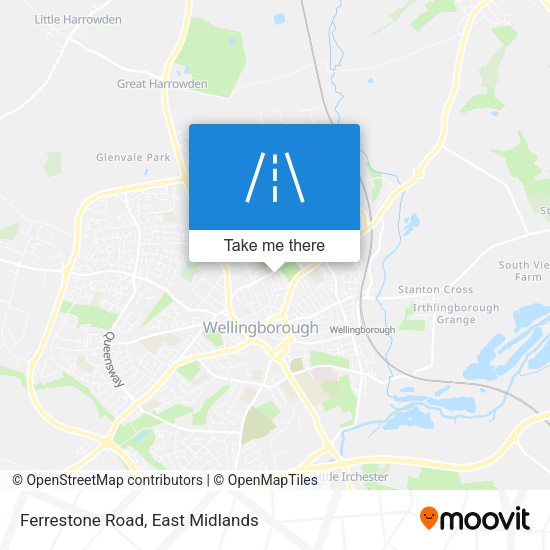 Ferrestone Road map