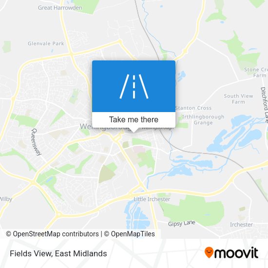 Fields View map