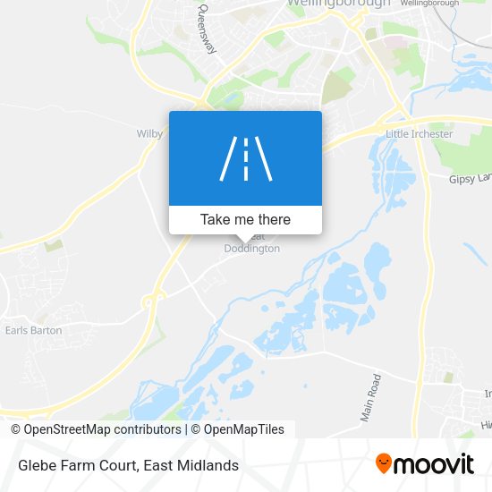 Glebe Farm Court map