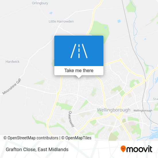 Grafton Close map