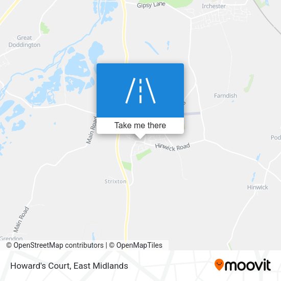 Howard's Court map