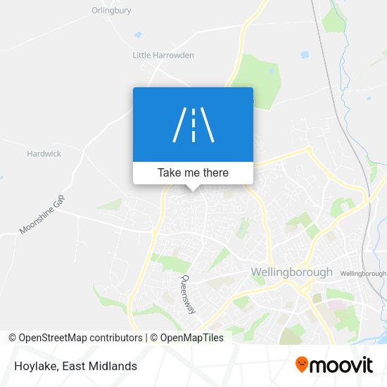 Hoylake map