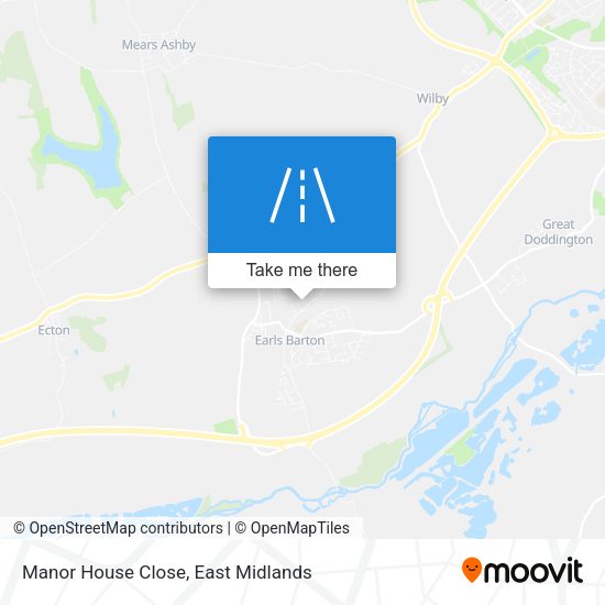 Manor House Close map
