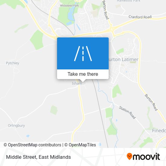 Middle Street map