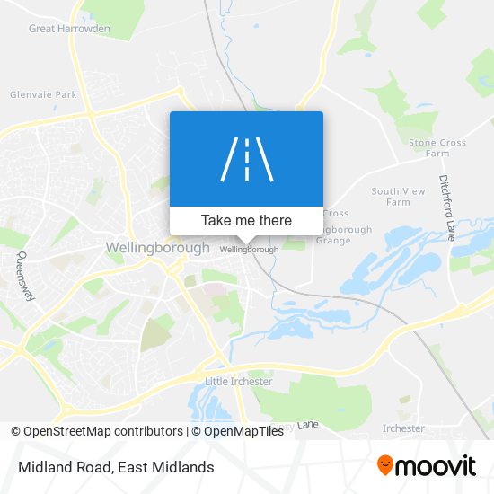 Midland Road map