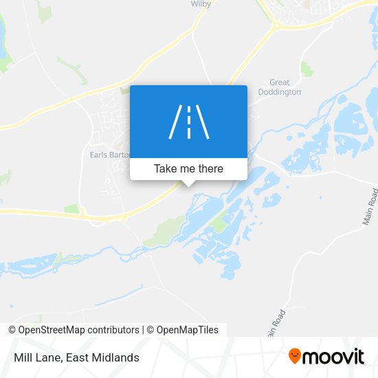 Mill Lane map