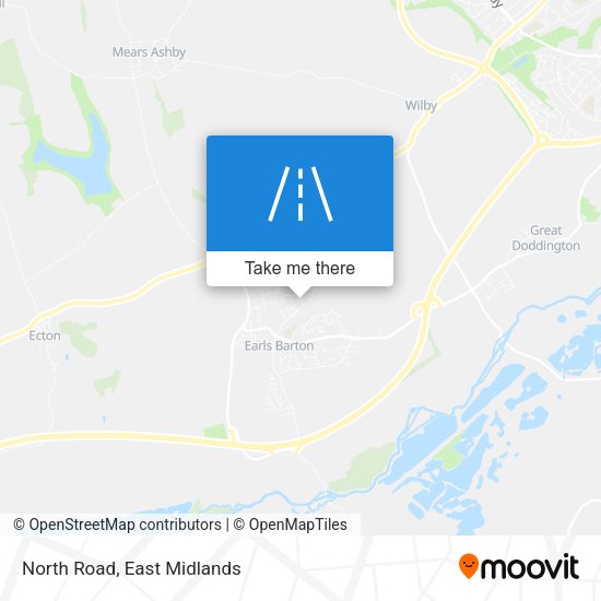North Road map