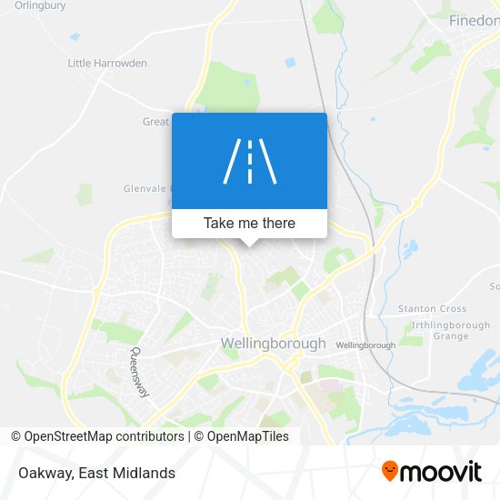 Oakway map