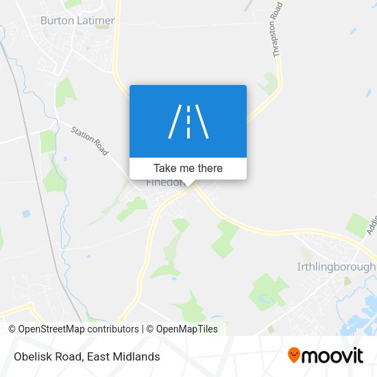 Obelisk Road map