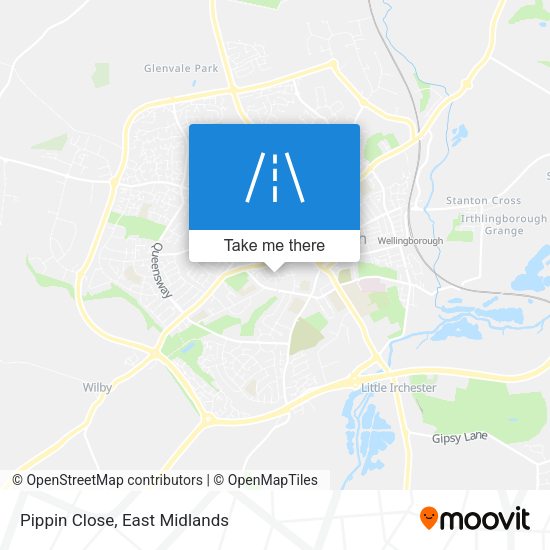 Pippin Close map