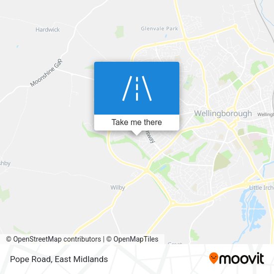 Pope Road map