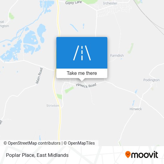 Poplar Place map