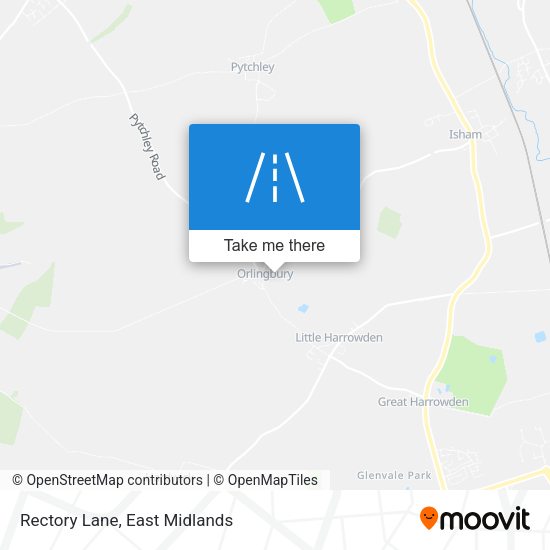 Rectory Lane map