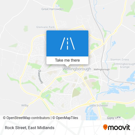 Rock Street map