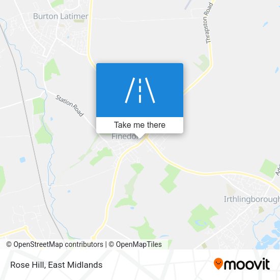 Rose Hill map