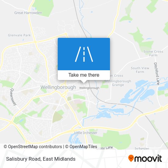 Salisbury Road map