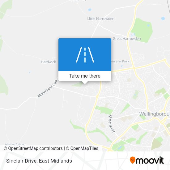 Sinclair Drive map