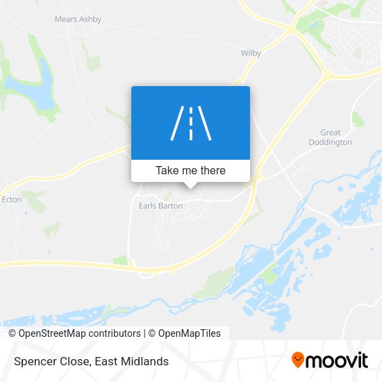 Spencer Close map