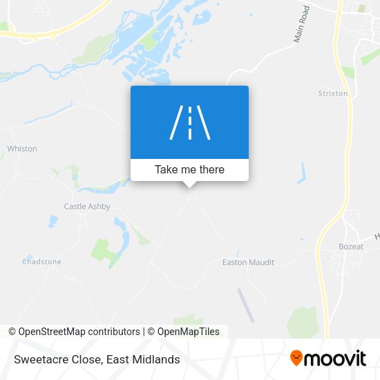 Sweetacre Close map