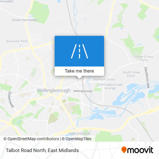 Talbot Road North map