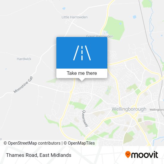 Thames Road map