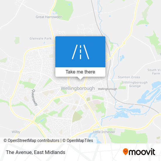 The Avenue map
