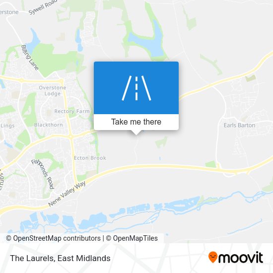 The Laurels map