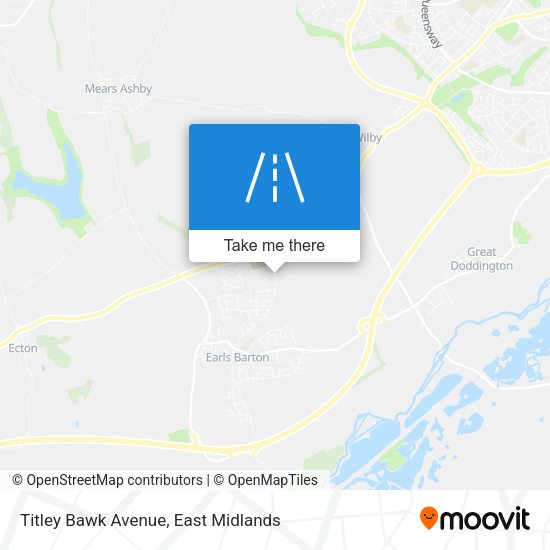 Titley Bawk Avenue map