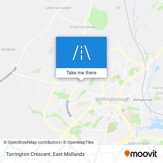 Torrington Crescent map