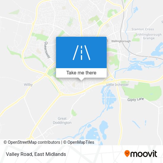 Valley Road map