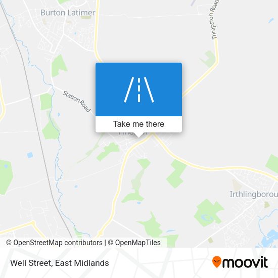 Well Street map