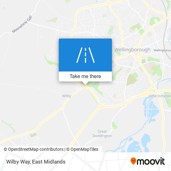 Wilby Way map