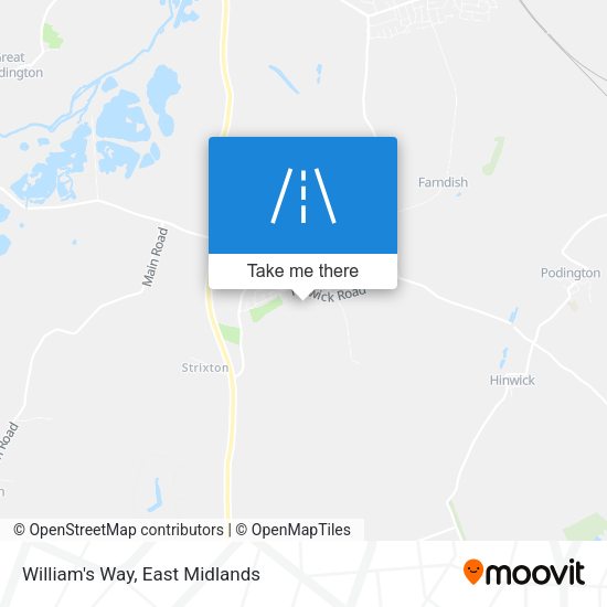William's Way map