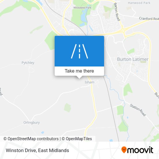 Winston Drive map