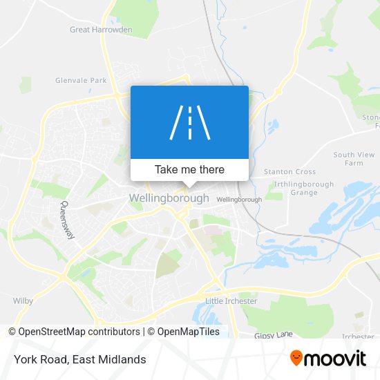 York Road map