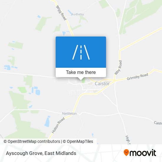 Ayscough Grove map