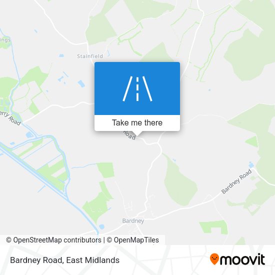 Bardney Road map