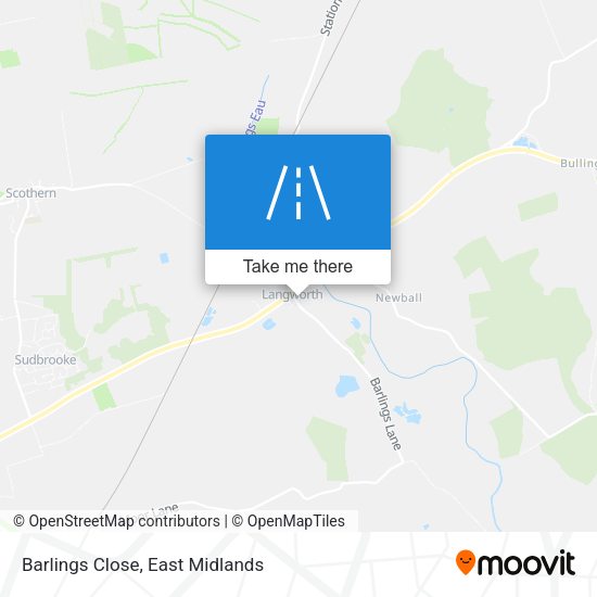 Barlings Close map