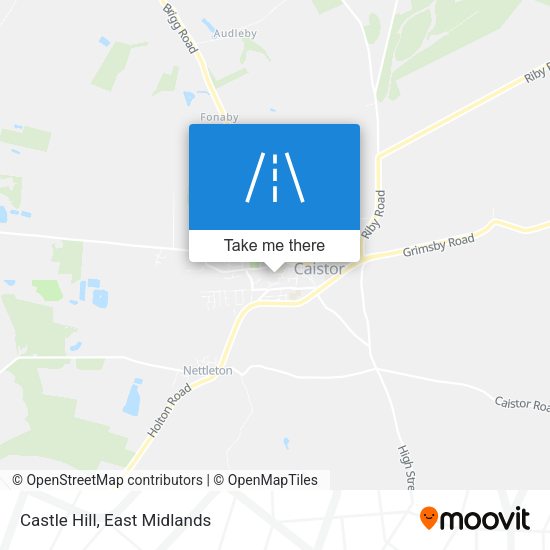 Castle Hill map