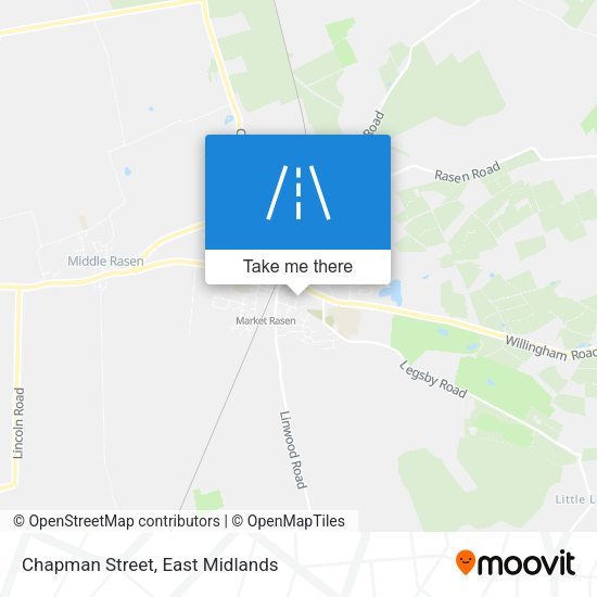 Chapman Street map