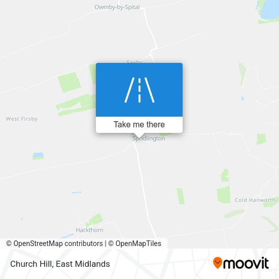 Church Hill map