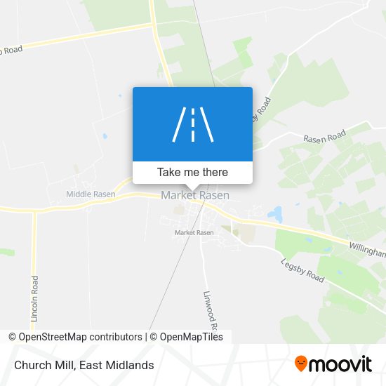 Church Mill map