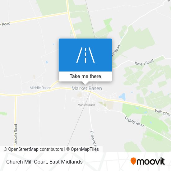 Church Mill Court map