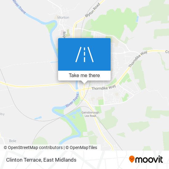 Clinton Terrace map