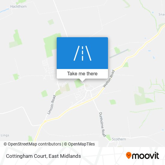 Cottingham Court map