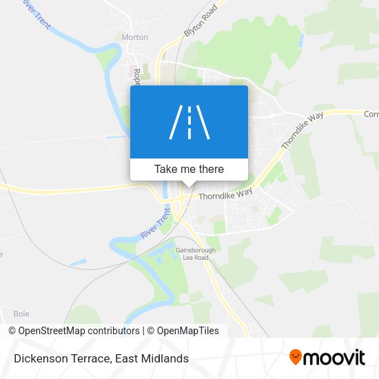 Dickenson Terrace map