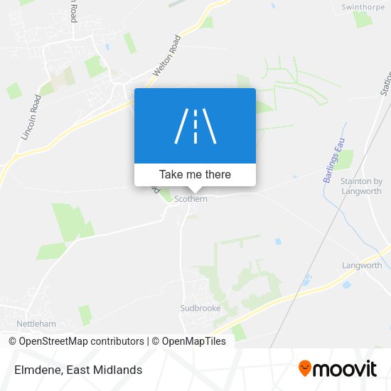 Elmdene map