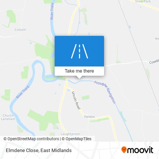 Elmdene Close map