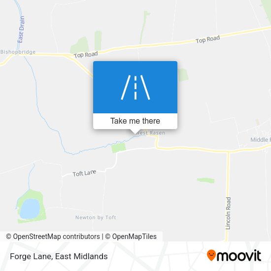 Forge Lane map